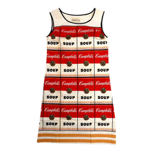 Vintage 1960s Campbell's Souper Dress: Pop Art Museum Piece