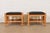 Mission Stickley Mission Oak Arts & Crafts Stools or Ottomans, Pair For Sale - Image 3 of 10