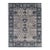 8x10 Gray Hand-Knotted Wool Floral Symmetries Classic Traditional Carpet Rug For Sale