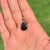 Contemporary VRJewels 5.89ct Bold Black Diamond Pear Cut Solitaire Pendant in 14k White Gold For Sale - Image 3 of 14