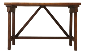 Vintage Italian Wooden Worktable