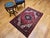 Vintage Heriz Rug, Hand-Knotted Wool, Geometric Medallion Pattern, Red & Ivory, 3x5 For Sale In Chicago - Image 6 of 17