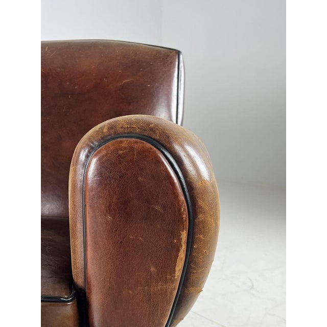 Vintage Sofa in Leather For Sale - Image 10 of 13