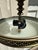 Vintage Flush Mount Fixture With Vintage Glass Shade For Sale In New York - Image 6 of 9