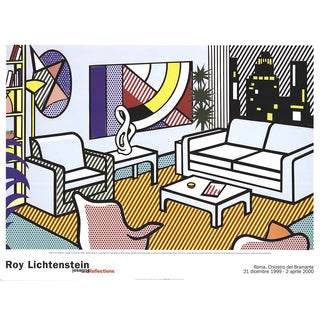 Interior With Skyline Collage by Roy Lichtenstein For Sale
