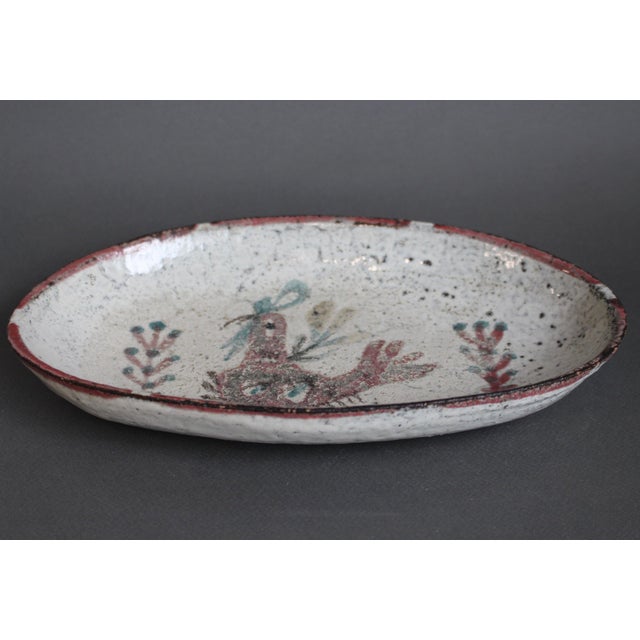 French Ceramic Tray by Gustave Reynaud, 1960s For Sale - Image 15 of 16