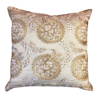 Ikat and Suzani Hand Made Pillow For Sale