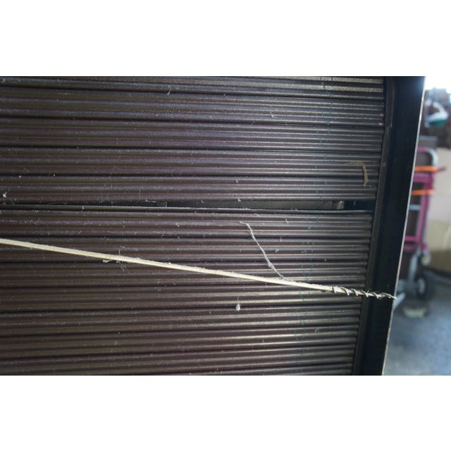 Antique NCR National Cash Register Industrial Iron Steel Patent File Cabinet For Sale - Image 10 of 12