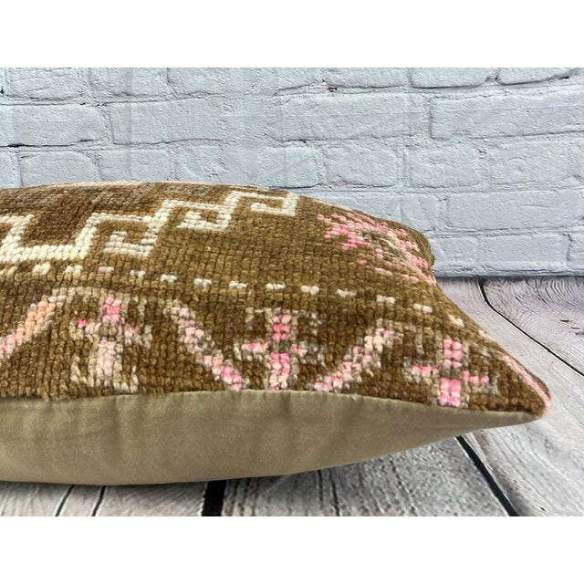 16 x 24 Rug Pillow Istanbul Luminance Turkish Pillow Cushion Cover For Sale - Image 4 of 4