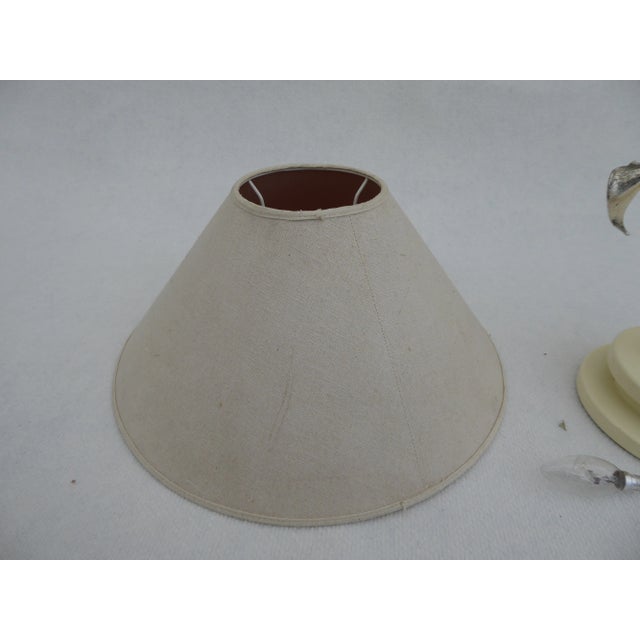 Metal Mid-Century Gold and Silver Plated Lamp by Lanciotto Galeotti for L'Originale For Sale - Image 7 of 9