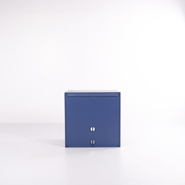 Early 21st Century Blue Bookcase with 3 Shelves from Montana, 2010 For Sale - Image 5 of 14