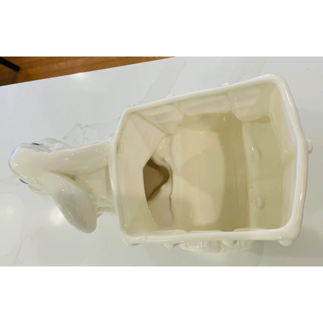 1970s Vintage Easter Ceramic: Easter Bunny Decor Figurine For Sale - Image 5 of 9