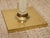 Vintage Hollywood Regency Lucite and Brass Floor Lamp With Built-in Table For Sale In Los Angeles - Image 6 of 8