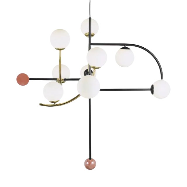 Helio I Suspension Lamp by Utu Soulful Lighting For Sale
