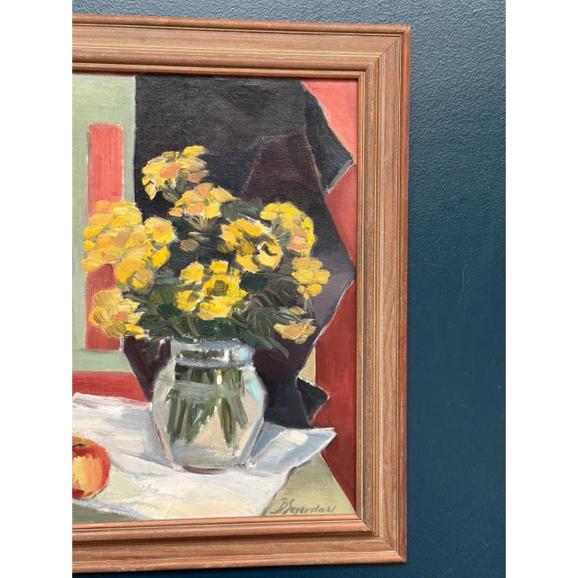 B. Segerdahl, Floral Still Life, 1920s, Oil on Panel, Framed For Sale - Image 12 of 18