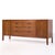 Mid-Century Modern Mount Airy Janus Mid Century Walnut Lowboy Dresser For Sale - Image 3 of 10