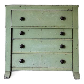 19th Century Painted Chest of Drawers For Sale
