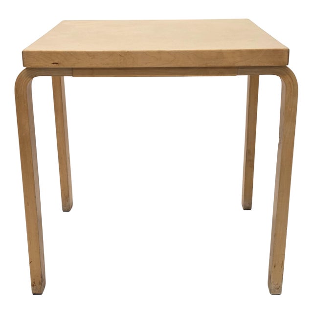 Vintage L-Legged Table by Alvar Aalto for Artek, 1960s For Sale