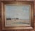 Christophe Rielland, View of a Port and Lively Beach, Oil on Canvas, Framed For Sale - Image 5 of 9