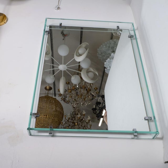 Mid-Century Modern Model 2014 Mirror by Max Ingrand for Fontana Arte For Sale - Image 3 of 10