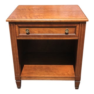 Traditional Cherry Nightstand in Belvedere Collection by Kindel Furniture For Sale