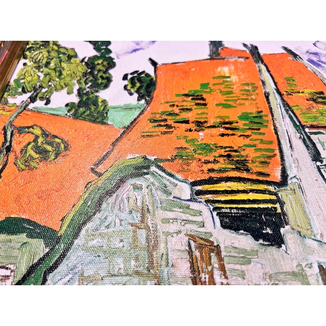 Van Gogh 'Village Street in Auvers' Reproduction Print For Sale - Image 6 of 7
