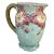 French Majolica Wild Rose Pitcher Fives Lille, Circa 1900 For Sale