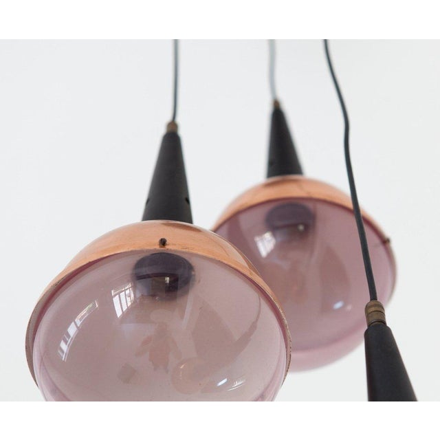 Mid-Century Italian Modern Pendant Lamp, 1960s For Sale - Image 3 of 6