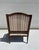 Sherrill Furniture Early 20th Century Sherrill Furniture French Provincial Louis XVI Style Upholstered Lounge Arm Chair For Sale - Image 4 of 10