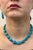 340 Carat Natural Sleeping Beauty Turquoise Necklace Single-Strand 14 Karat Gold For Sale In New York - Image 6 of 18