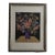 “Purple Vase” Framed Fabric Collage by Merle Fanny Eintracht, 2006 For Sale
