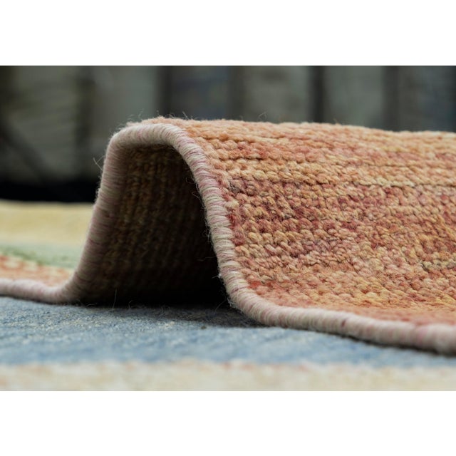 Textile Turkish Oushak Rug 12'4" x 15'5" #18524 For Sale - Image 7 of 8