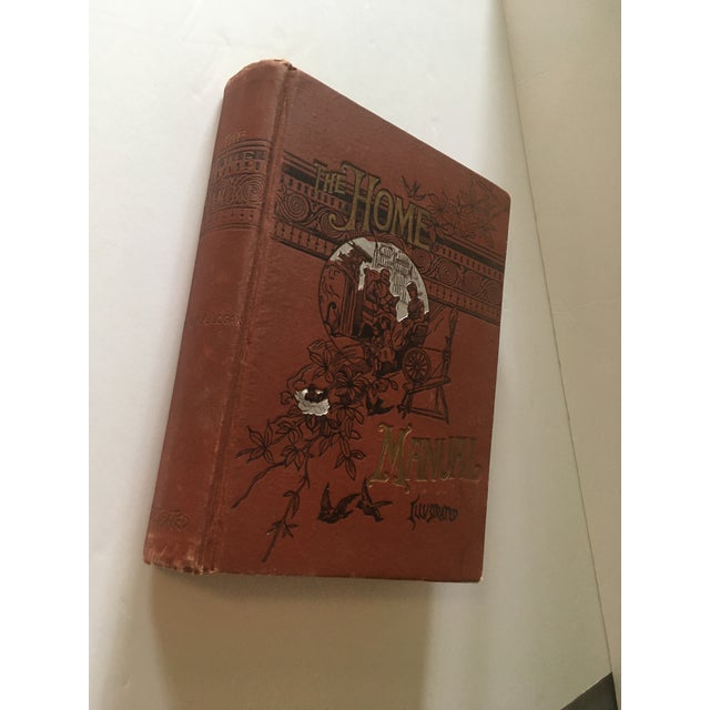 Victorian Late 19th Century Victorian Book " the Home Manual - Illustrated" For Sale - Image 3 of 12