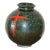 Unique, Hand-Made Gothic Raku Pottery Vase For Sale