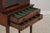 Antique Edwardian 2 Drawer Inlaid Mahogany Curio Cabinet For Sale In Philadelphia - Image 6 of 16