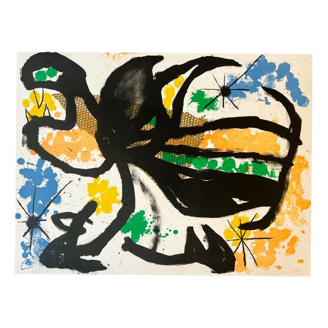 Joan Miró, Album 19, Plate 3, 1961, Lithograph For Sale