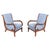 Biedermeier Lounge Chairs in Oak, Spruce and Walnut, Austria, 1830s, Set of 2 For Sale - Image 16 of 16