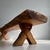 Vintage Wooden Brown Bench, 1970s For Sale - Image 10 of 12