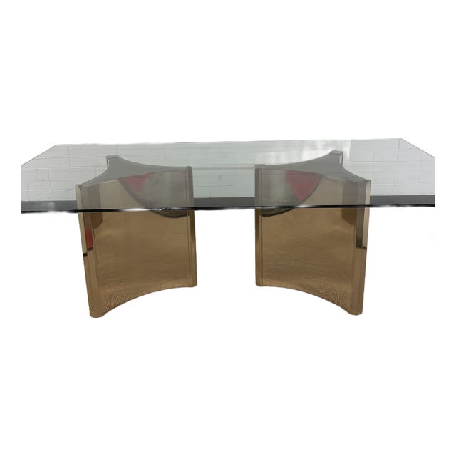 Trilobi Dining Table From Mastercraft, Cir 1970's For Sale