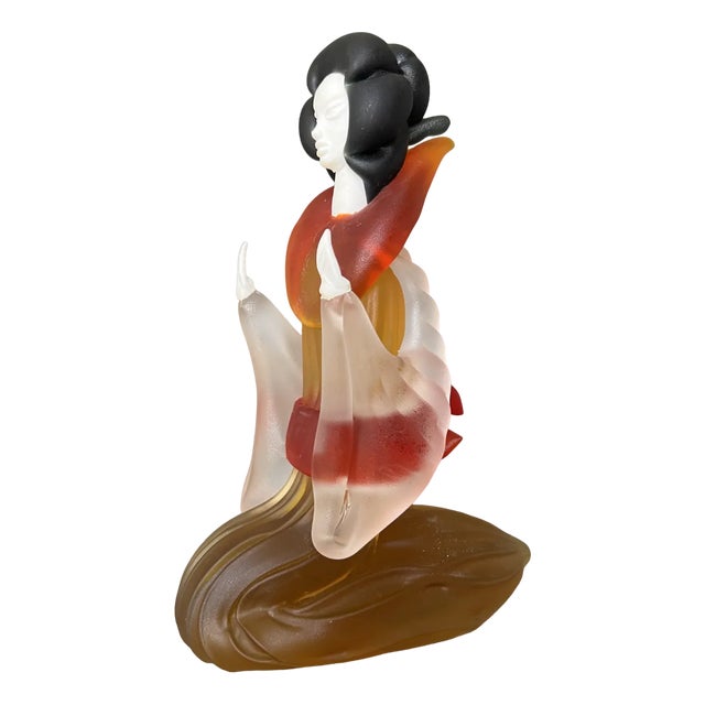 Geisha in Murano Glass by Salviati & Co. for Made Murano Glass, 1930s For Sale