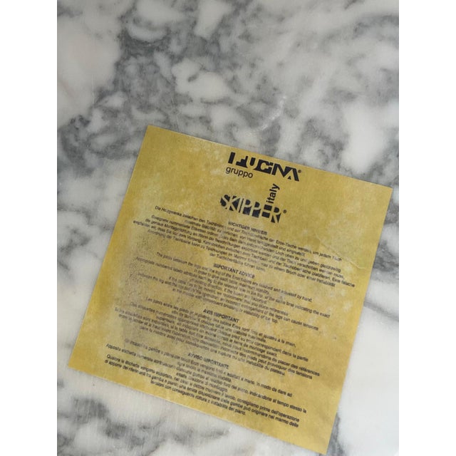 Mid-Century Modern Italian Eros Series Marble Side Table by Angelo Mangiarotti for Skipper, 1970 For Sale - Image 6 of 7