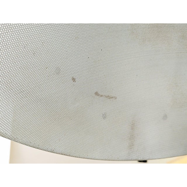 Large Black Painted and Perforated Metal Pendant Lamp by Orni Halloween for Artemide, 1970s For Sale - Image 18 of 18