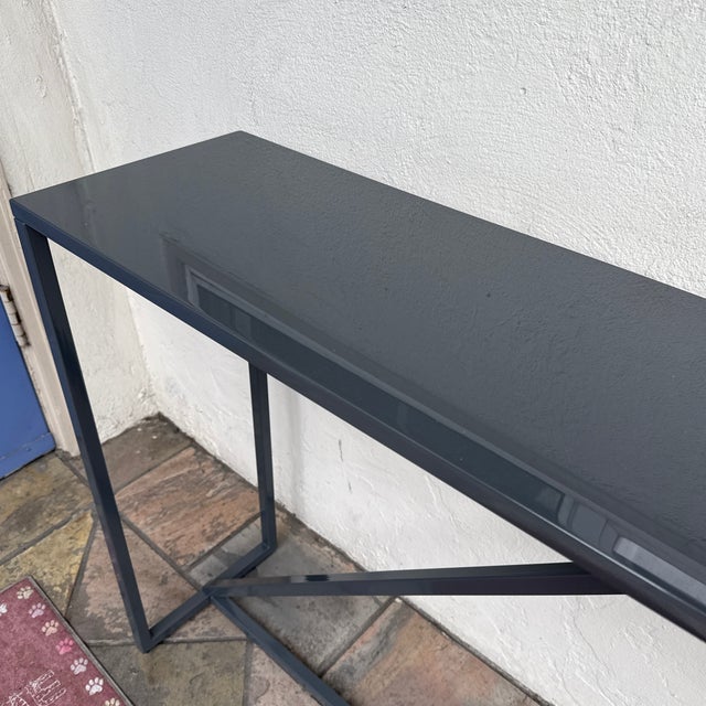 Blu Dot Strut Console Table For Sale In San Francisco - Image 6 of 12