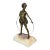 Hoop Girl' Art Deco Bronze Sculpture Signed Ferdinand Preiss (1882-1943) For Sale