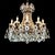 Italian Beaded Crystal 10-Light Dining Room Chandelier, 1950s For Sale - Image 11 of 15