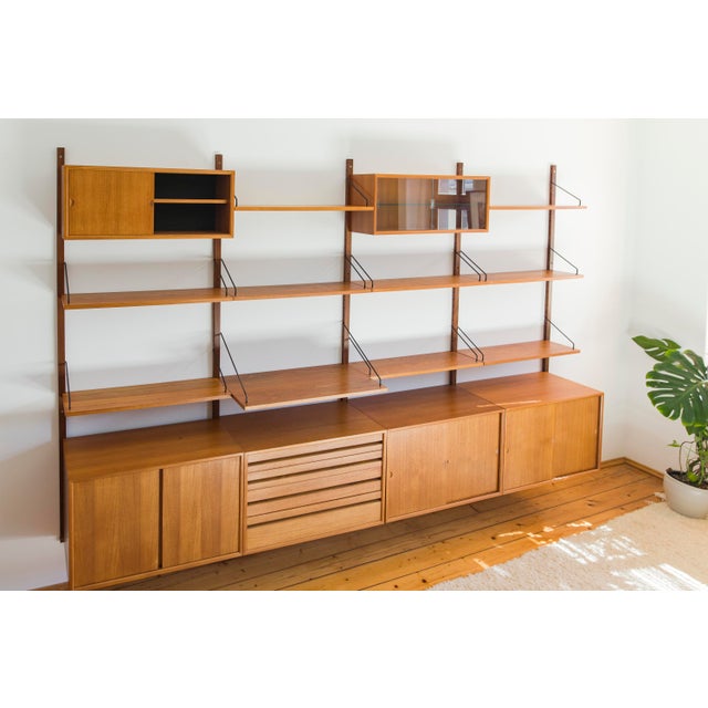 Modular Wall Shelving System by Poul Cadovius for Cado, 1960s For Sale - Image 17 of 18