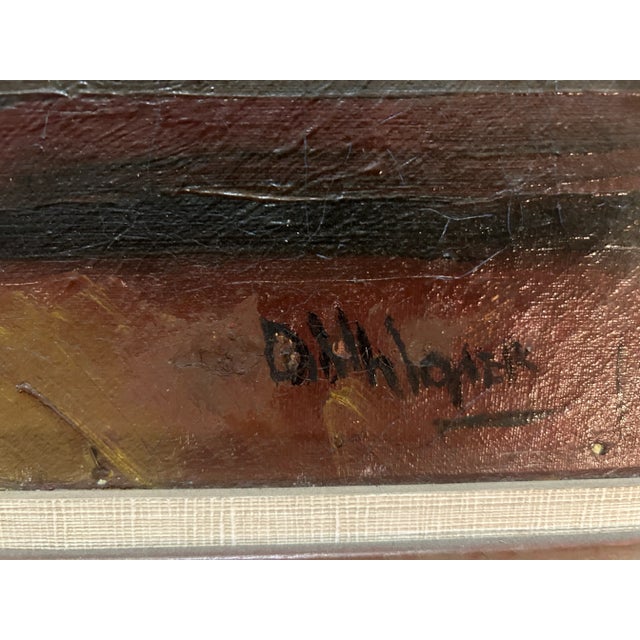 "Still Life With Apples" by Karl Dillinger(German,1882-1941) C.1915 For Sale In Los Angeles - Image 6 of 10