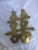 Mid 20th Century Mid 20th Century Chinese Brass Wall Accents for Happy Good Luck & Love - Set of 3 For Sale - Image 5 of 9