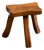 Tripod Stool in Oak, 1940s For Sale