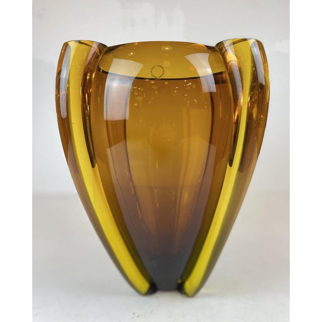 Murano Vase by Tina Aufiero for Venini, 1997 For Sale - Image 14 of 14